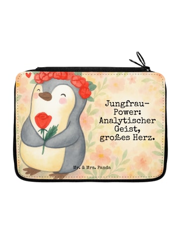 Mr. & Mrs. Panda Etui Jungfrau Astrologie Design mit Spruch in Weiß