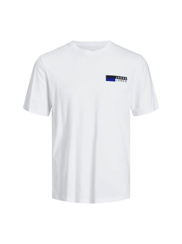 Jack & Jones T-Shirt 'Corp Logo' in weiß