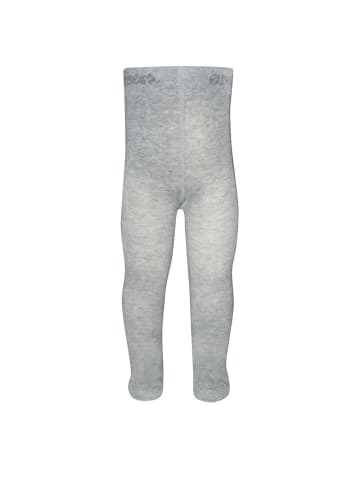 ewers 2er-Set Strumpfhose Uni in sweater grau - weiß