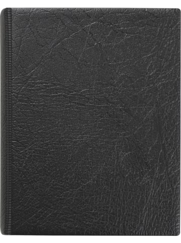 BRUNNEN Ringbuch A6 4 Ringe 11mm incl. Einlage schwarz