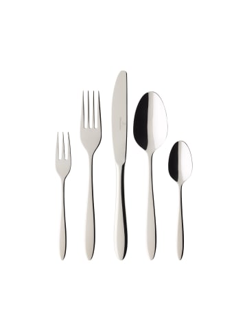 Villeroy & Boch 30-tlg. Tafelbesteck Annalena in Silber – in silber