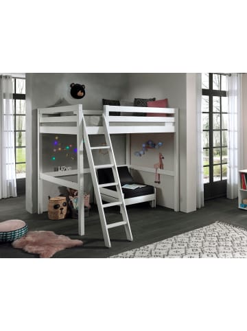 58 aufm Kessel HOCHBETT Karolina 209x190x215 aus Massivholz in Weiß