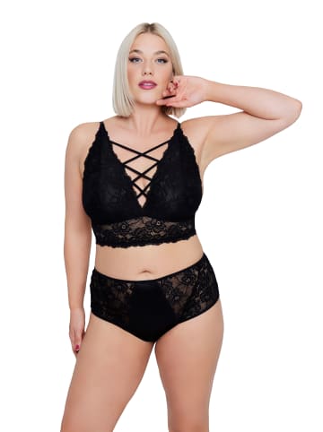 Ulla Popken Bustier in schwarz