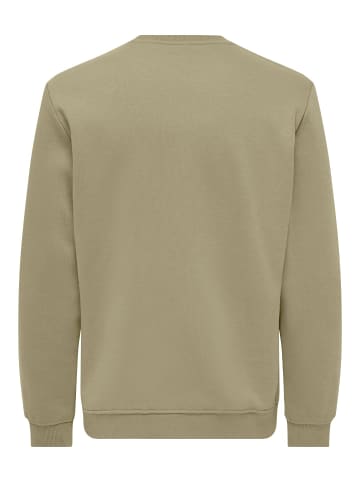 ONLY & SONS Sweatshirt. in Coriander