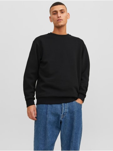 Jack & Jones Basic Sweater Sweatshirt Pullover JJEBRADLEY in Schwarz