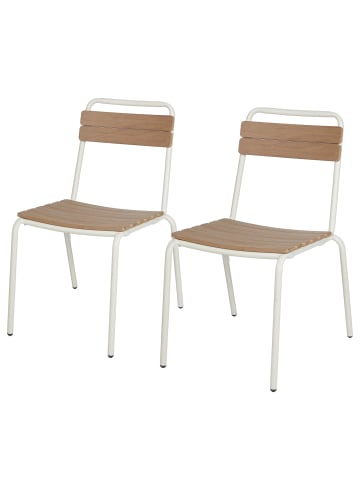 Butlers Stapelstuhl TONKA 2er-Set in Beige