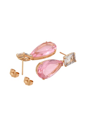 NAEMI Women Earrings in Rose Gold Pink