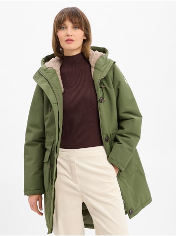 Derbe Mantel Festholm in khaki