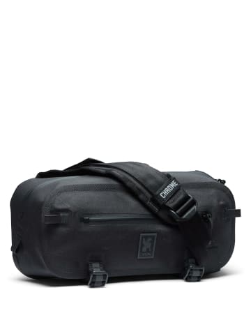 CHROME Mini Kadet WP - Umhängetasche 13 cm (future white) in schwarz