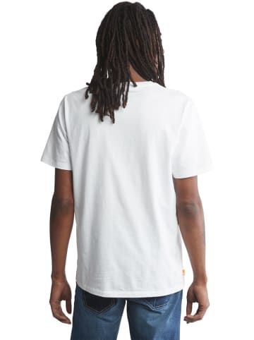 Timberland T-Shirt "Northwood Tree Logo Short Sleeve Tee" in Weiß