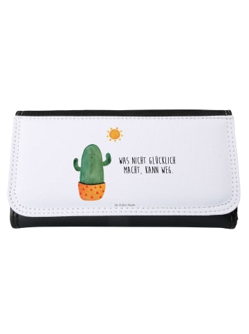 Mr. & Mrs. Panda Damen Portemonnaie Kaktus Sonne mit Spruch in Weiß