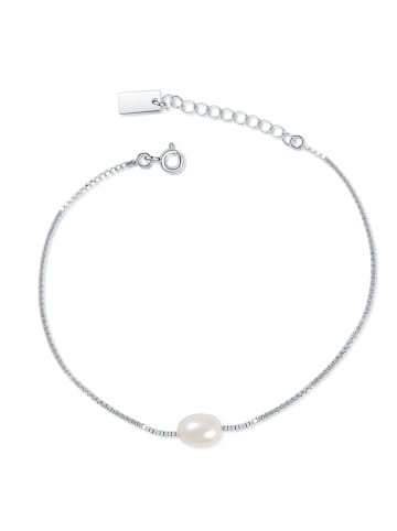 Ailoria MASAKI armband silver/white pearl in silber