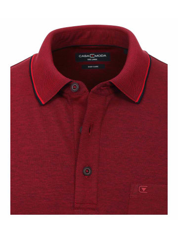 CASAMODA Polo-Shirt in Dunkelrot