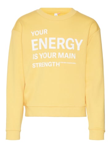 Vero Moda Girl Sweatshirt in Golden Cream