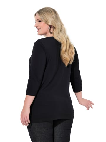 MIAMODA Shirt in schwarz