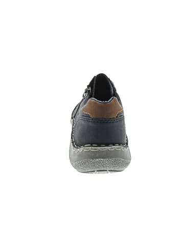 rieker sportlicher Schnürer Blau