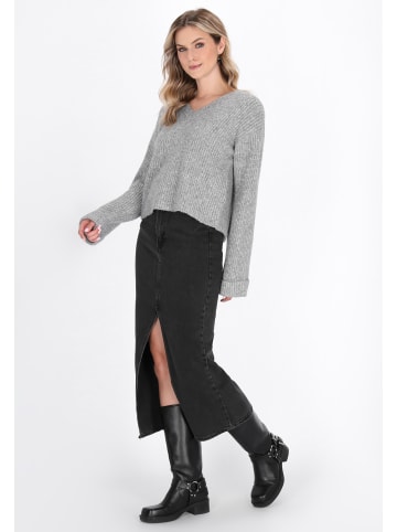 DreiMaster Women Sweater in grey melange