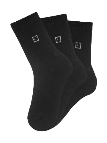 ELBSAND Socken in 3x schwarz