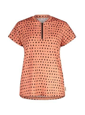 Maloja W TRENTINOM. ALLMOUNTAIN 1/2 T-SHIRT in Rose