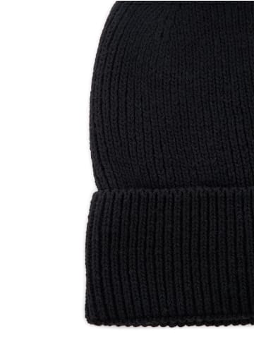 Nils Sundström Mütze Solid in schwarz - 0001