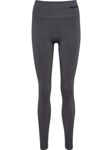 Hummel Leggings "Tif Seamless High Waist Tights" in Schwarz