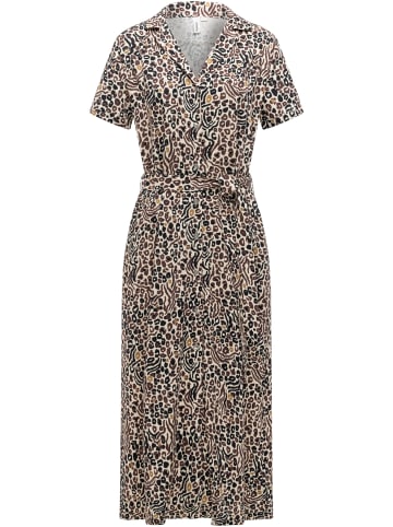 ragwear Sommerkleid Sawira Long Print in Brown