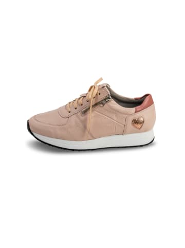 VITAFORM Hirschleder Sneaker in zartrosa
