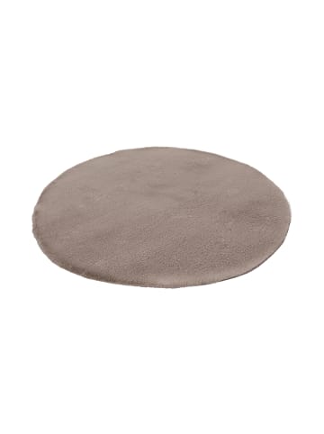 obsession Wohnzimmer Teppich – Kurzflorteppich Chaplin 545 in taupe - quadratisch