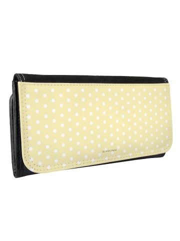 Mr. & Mrs. Panda Damen Brieftasche Waldtiere Picknick ohne Spruch in Gelb Pastell