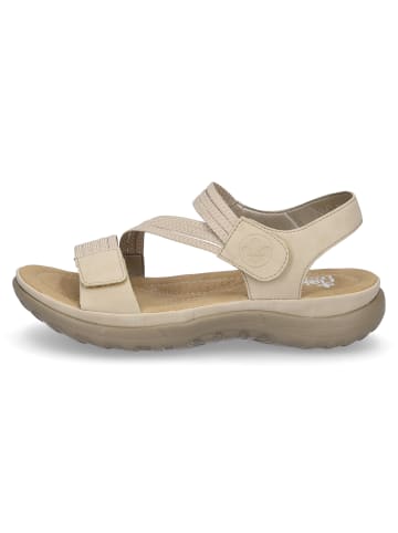 rieker Trekking Sandale in Beige