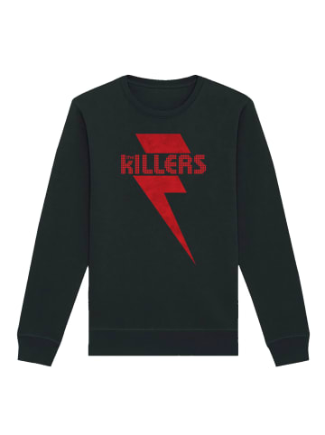 F4NT4STIC Unisex Sweatshirt The Killers Red Bolt in schwarz