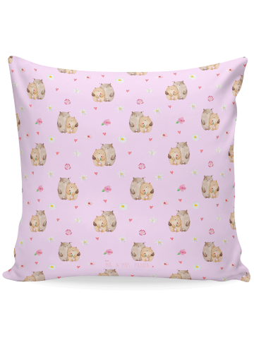 Mr. & Mrs. Panda Couchkissen Bären Liebe ohne Spruch in Rosa