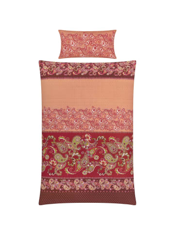 REDBEST Satin Bettwäsche in terra