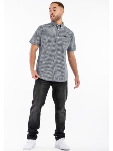Lonsdale Hemd "Brixworth" in Schwarz