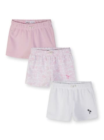 Minoti 3-er Pack Shorts 30FLEECE174 in weiß