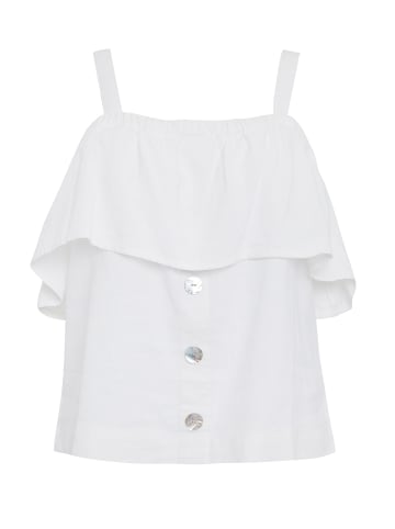 Threadbare Top THB Aspen in White