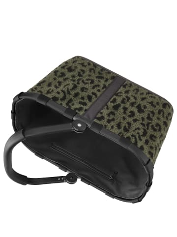 Reisenthel Carrybag - Einkaufskorb (cord dark matcha) in teddy leo olive