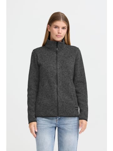 Oxmo Fleecejacke OXElfe in grau