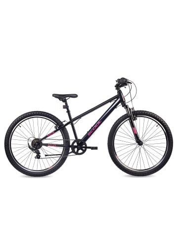 S'COOL Kinderfahrrad - Xroc 26 Zoll 6-Gang | ab 10 Jahre - Black/Pink