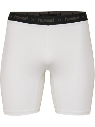 Hummel Hummel Tight Kurze Hose Hml Multisport Herren Dehnbarem Atmungsaktiv in WHITE