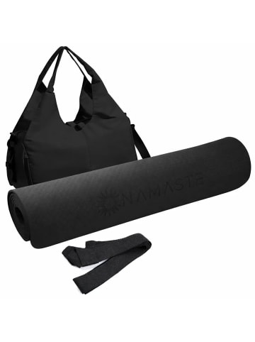 Onamaste 3er-Pack Travel Yoga und Fitness in Schwarz 3 Stück