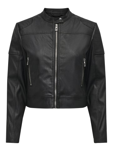 ONLY Kunstlederjacke in Black