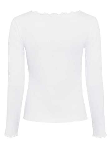 Zero  Shirt mit Knopfleiste in Brilliant White