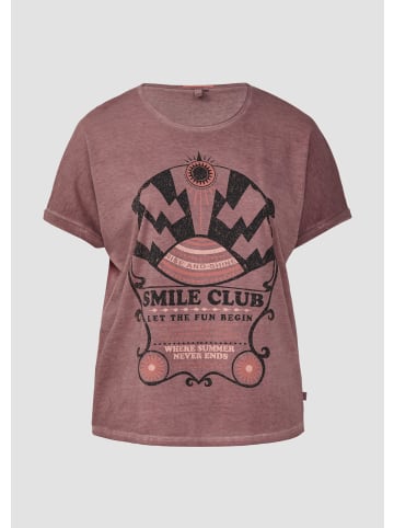 QS T-Shirt in 47D0_lavendel