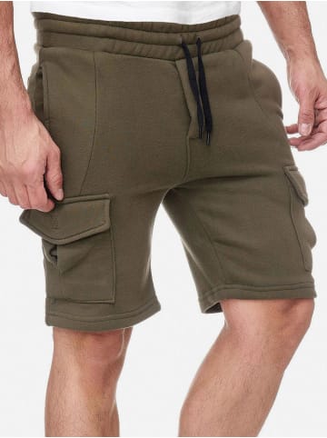 Tazzio Cargo Sweatshorts "18605" - Shorts - in Khaki