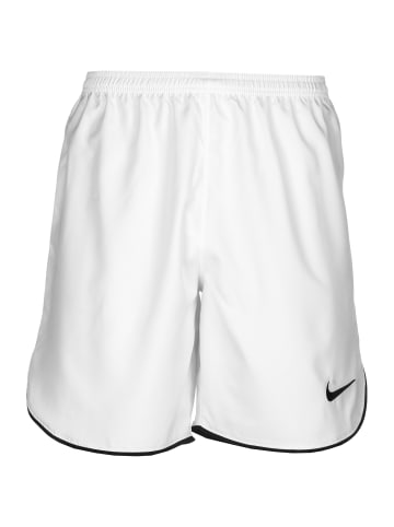 Nike Performance Trainingsshorts Laser V Woven in weiß / schwarz