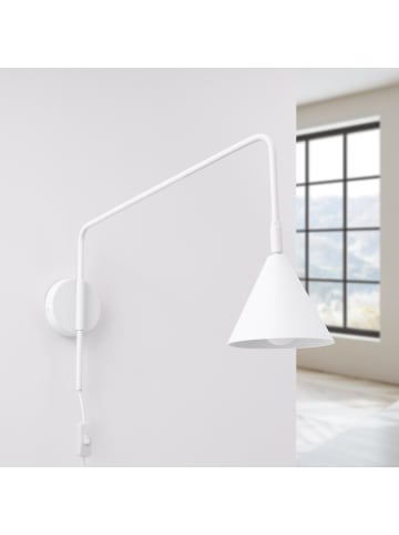 Nice Lamps Wandlampe ZYLO 1 white H 30 cm