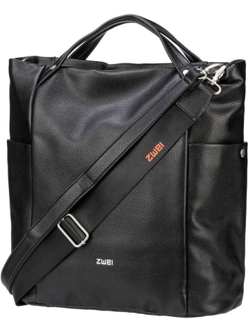 Zwei Handtasche Pia PI120 in Black