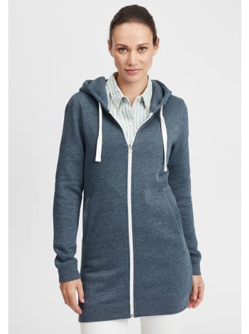 Oxmo Kapuzensweatjacke in blau