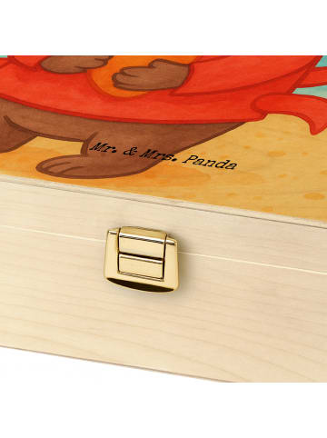 Mr. & Mrs. Panda Teebehälter Krebs Astrologie Design mit Spruch in Weiß